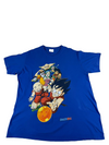 Dragon Ball Z Men's Blue T-Shirt – Size L, Large Anime large anime, Graphic