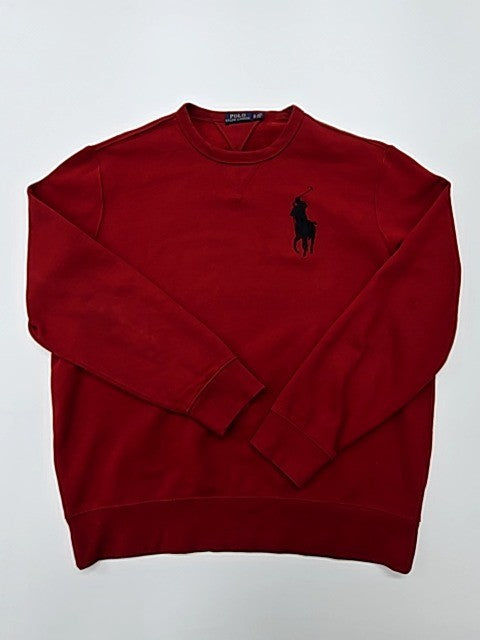 Polo Ralph Lauren Youth Red Sweatshirt – Size XL, Logo