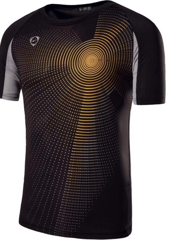 Adidas Formotion Men�S Black Grey Training T-Shirt Yellow Graphic Size L