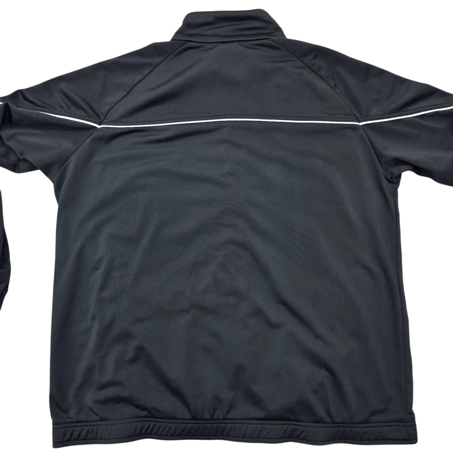 Nike Men's Black Track Jacket Full Zip XL Nylon Sportswear
