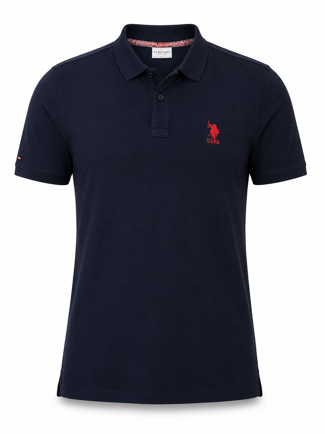 U.S. Polo Assn Men Navy Polo Shirt size M product image 2