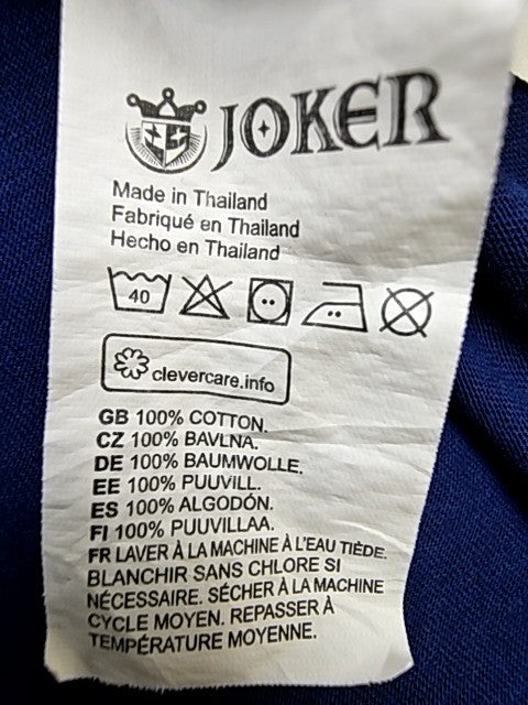 Joker Men Navy T-Shirt size L product image 4