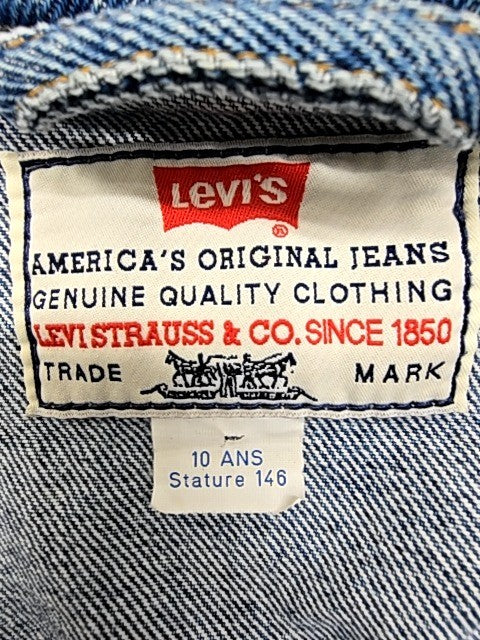 Levi's Boys Medium Wash Denim Trucker Jacket Size M