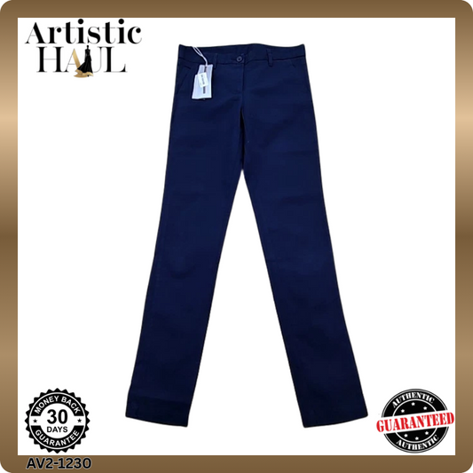 Harmont & Blaine Navy Men's Navy Pants – Size S, Cotton