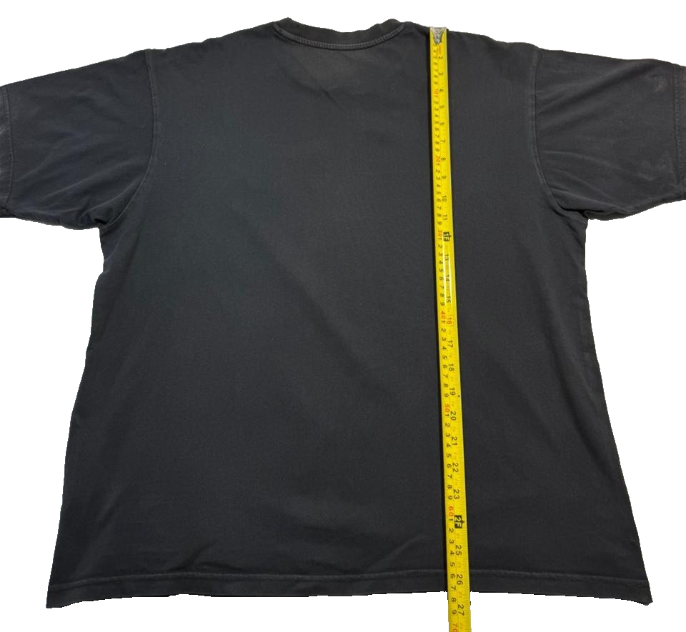 Adidas Men's Black Multi-Color Graffiti Graphic Logo T-Shirt Short Sleeve Size L