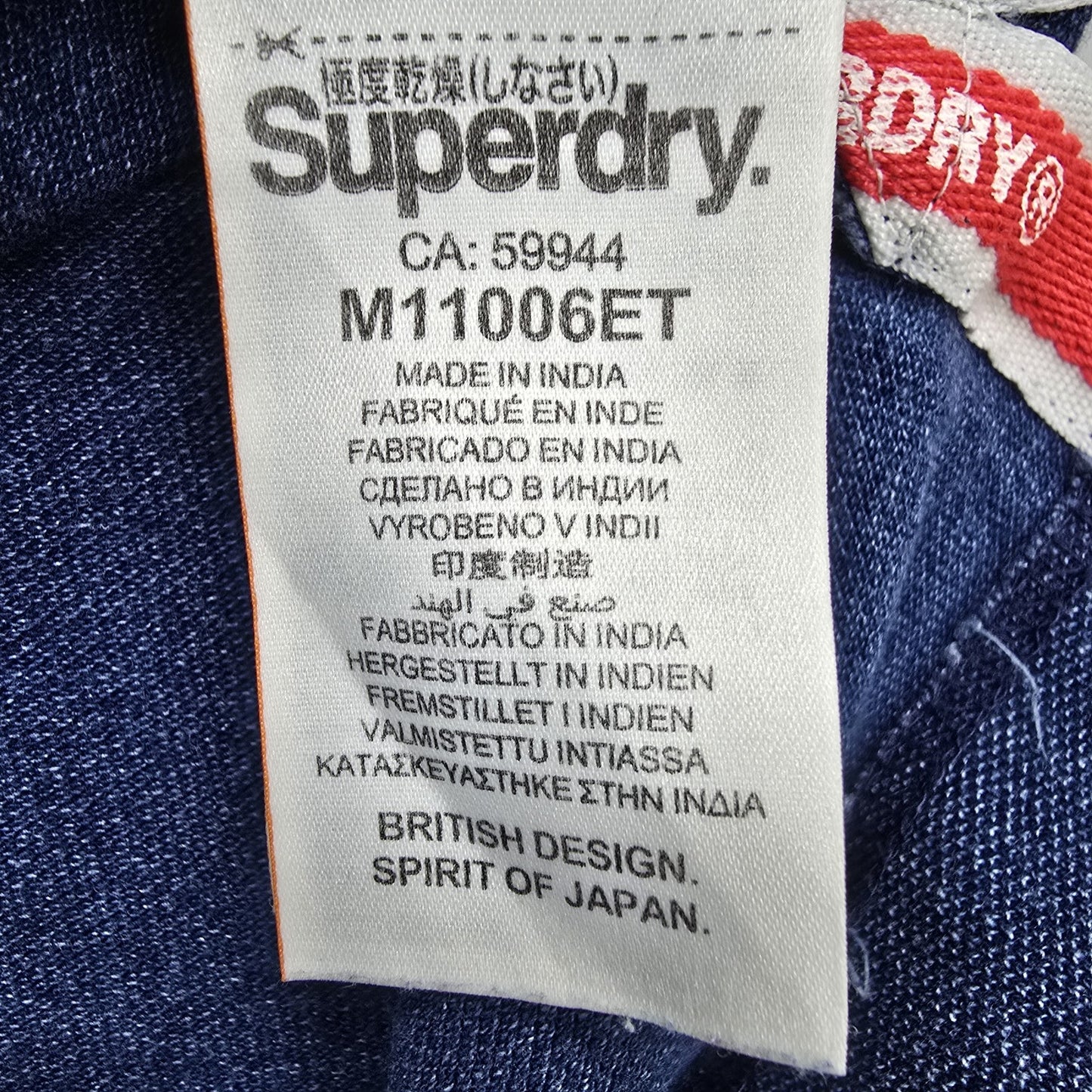 Superdry Men Navy Polo Shirt size XXL product image 4