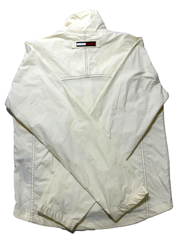 Tommy Hilfiger Men's Lightweight Active Water Resistant Hooded Rain Jacket - S