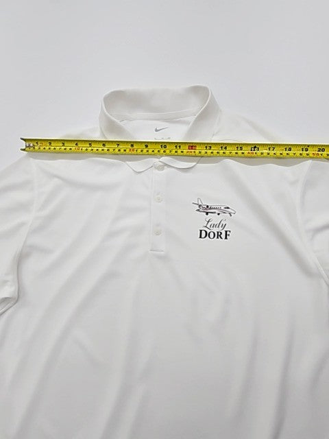 Nike Men White Polo Shirt size XL product image 5