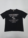 Abercrombie & Fitch Men Black T-Shirt size L product image 1