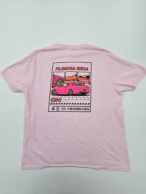 Gildan Men Pink T-Shirt size XL product image 2