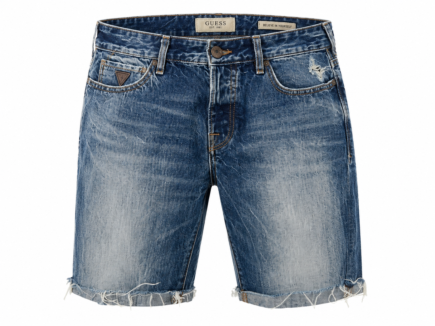 Guess Men Blue Shorts size 38 product image 2