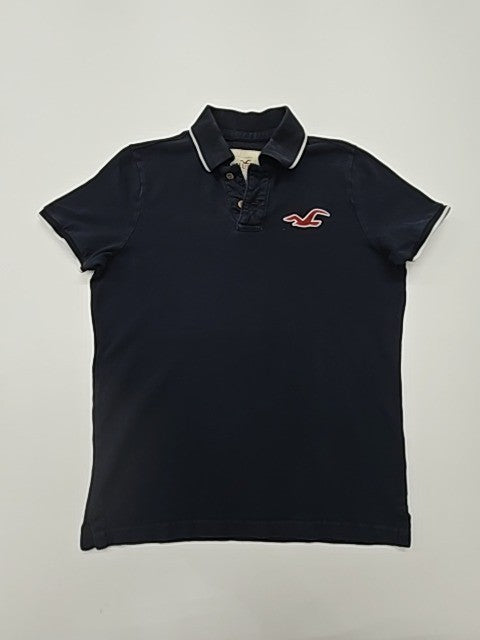 Hollister Men Navy Polo Shirt size M product image 1