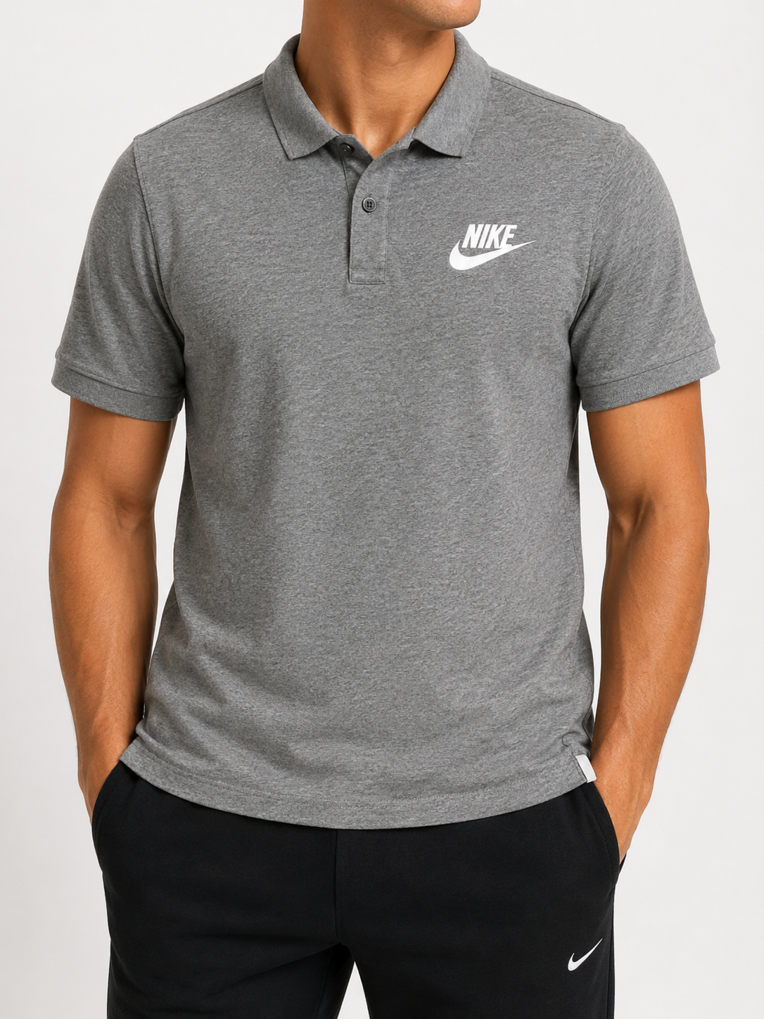Nike Kids Gray Polo Shirt size 10-12 product image 1