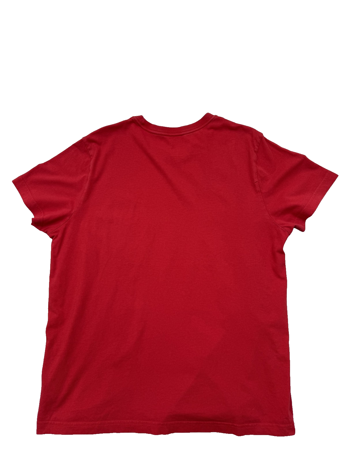 Adidas Red Short Sleeve Crewneck T-Shirt L Regular Unisex Adult