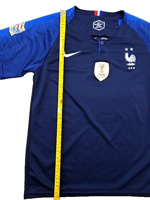 Nike Men's Blue Soccer Jersey Dri-FIT 100% Polyester 2024-2025