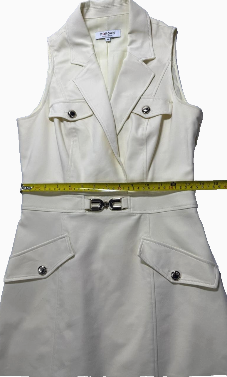 Morgan Women's Off White Robe | Size: 38