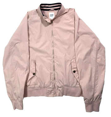 Pink Harrington Jacket Lightweight Harrington Jacket Gap - Size M