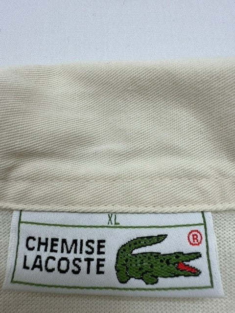 Lacoste Men White Polo Shirt size XL product image 3