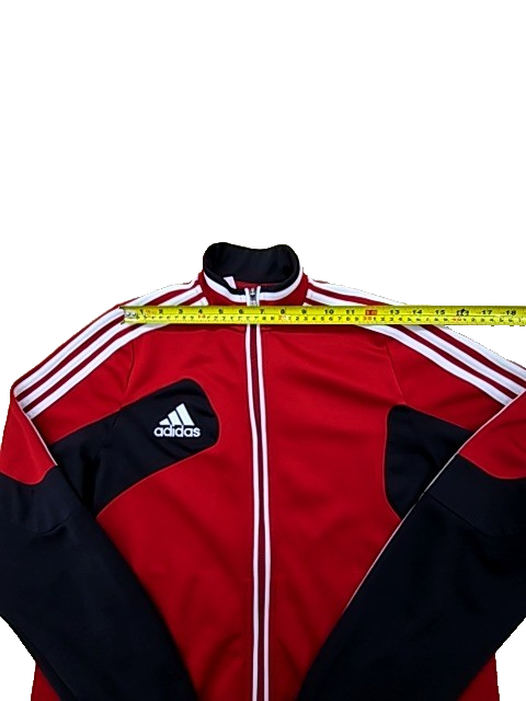 Adidas Men's Red Climacool Track Jacket Size L Vintage