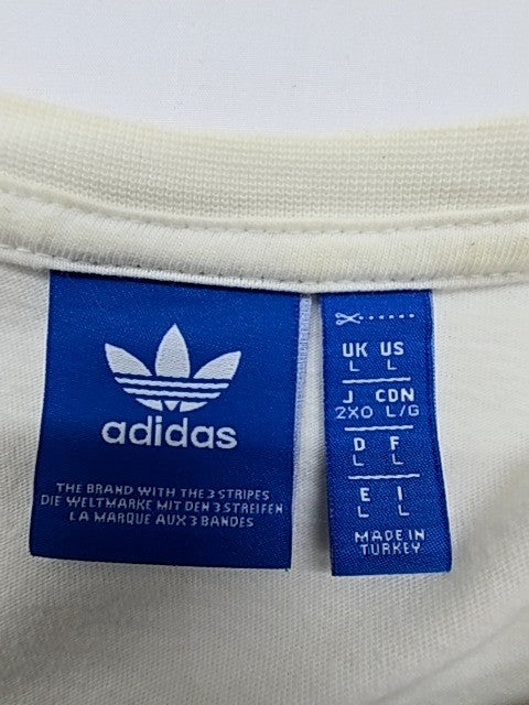 Adidas Men White T-Shirt size L product image 3