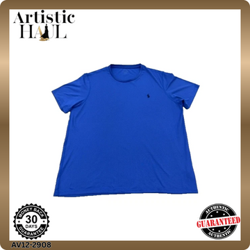 Polo Ralph Lauren Men's Blue Short Sleeve T-Shirt Regular Pony Logo