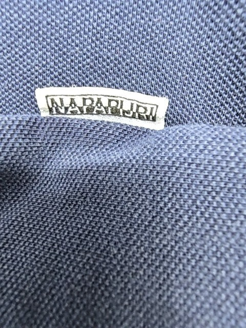 Napapijri Boys Navy Polo Shirt size L product image 6