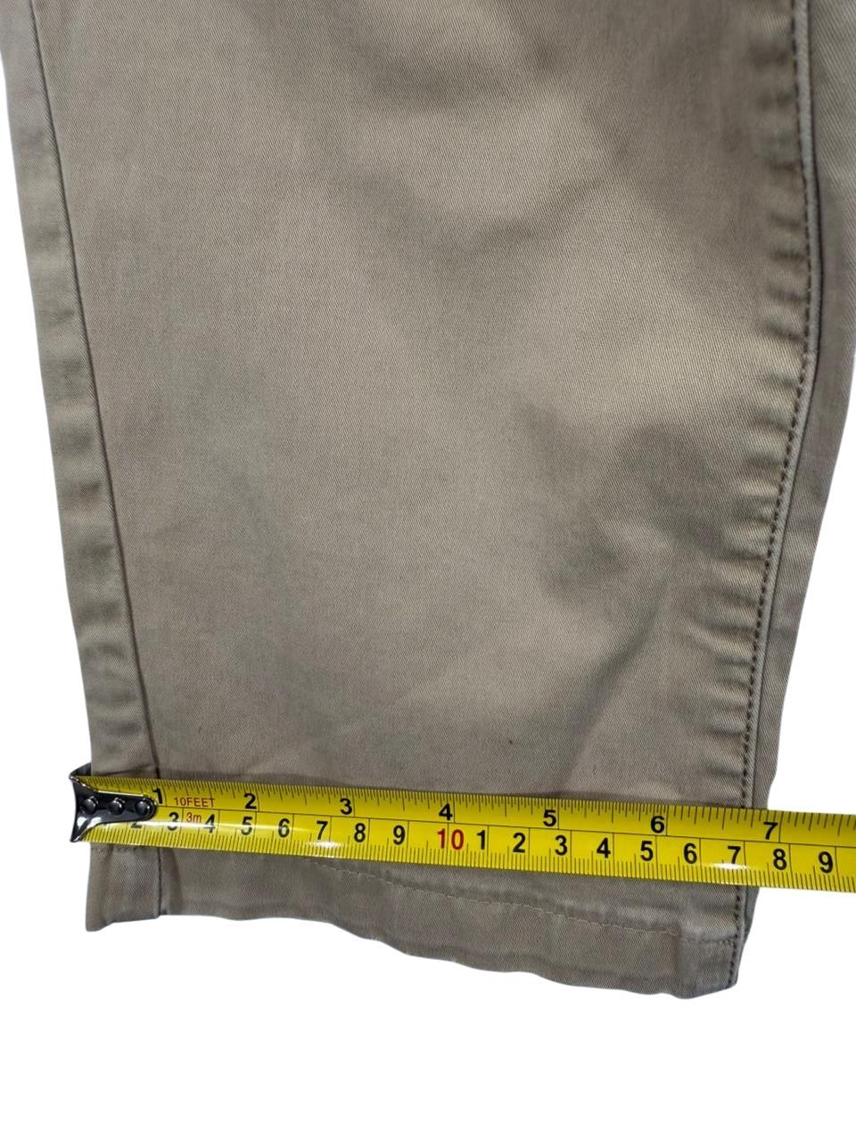 Tommy Hilfiger Men's Denton Chino Pants Straight Fit Beige 32x34
