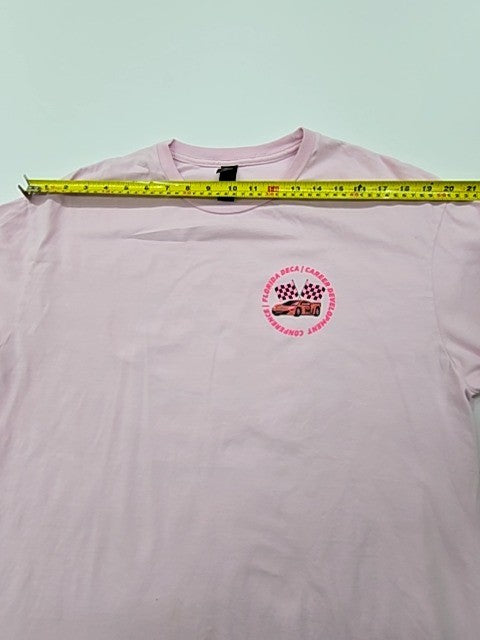 Gildan Men Pink T-Shirt size XL product image 5