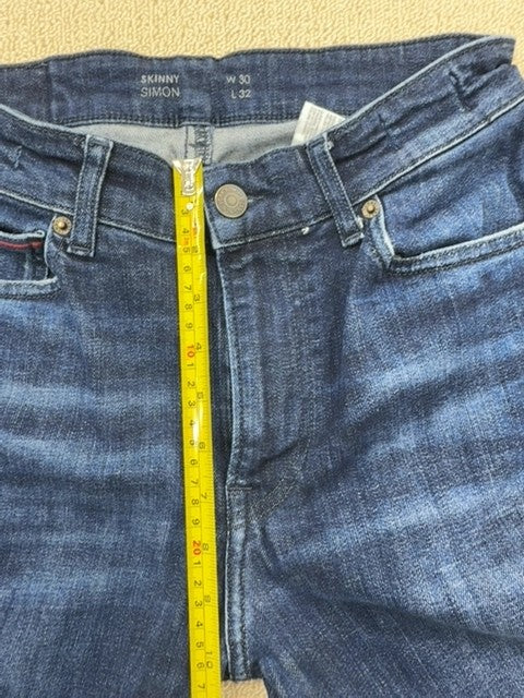 Tommy Jeans Simon Skinny Men's 30x32 Blue Denim