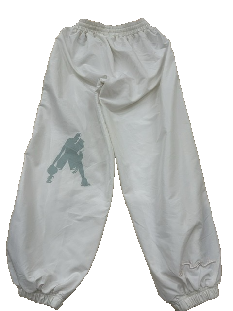 Dri-FIT NBA Basketball Pants Men's XL White Player Graphic