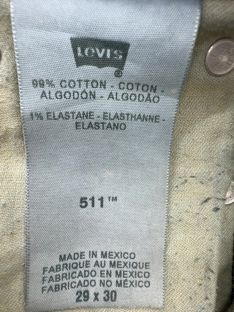 Levi's Men's Dark Blue 511 Slim Jeans 29x30
