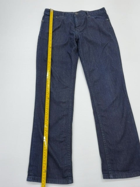 Calvin Klein Men's Slim Straight Dark Blue Denim Jeans 32x34