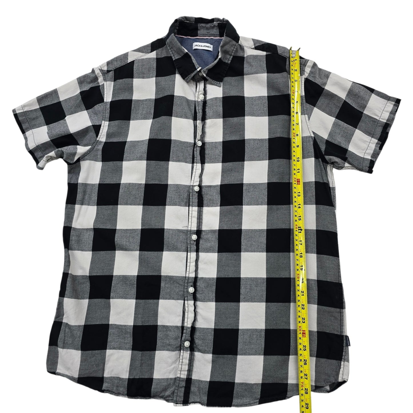 Jack & Jones Men Black Shirt size XXL product image 8