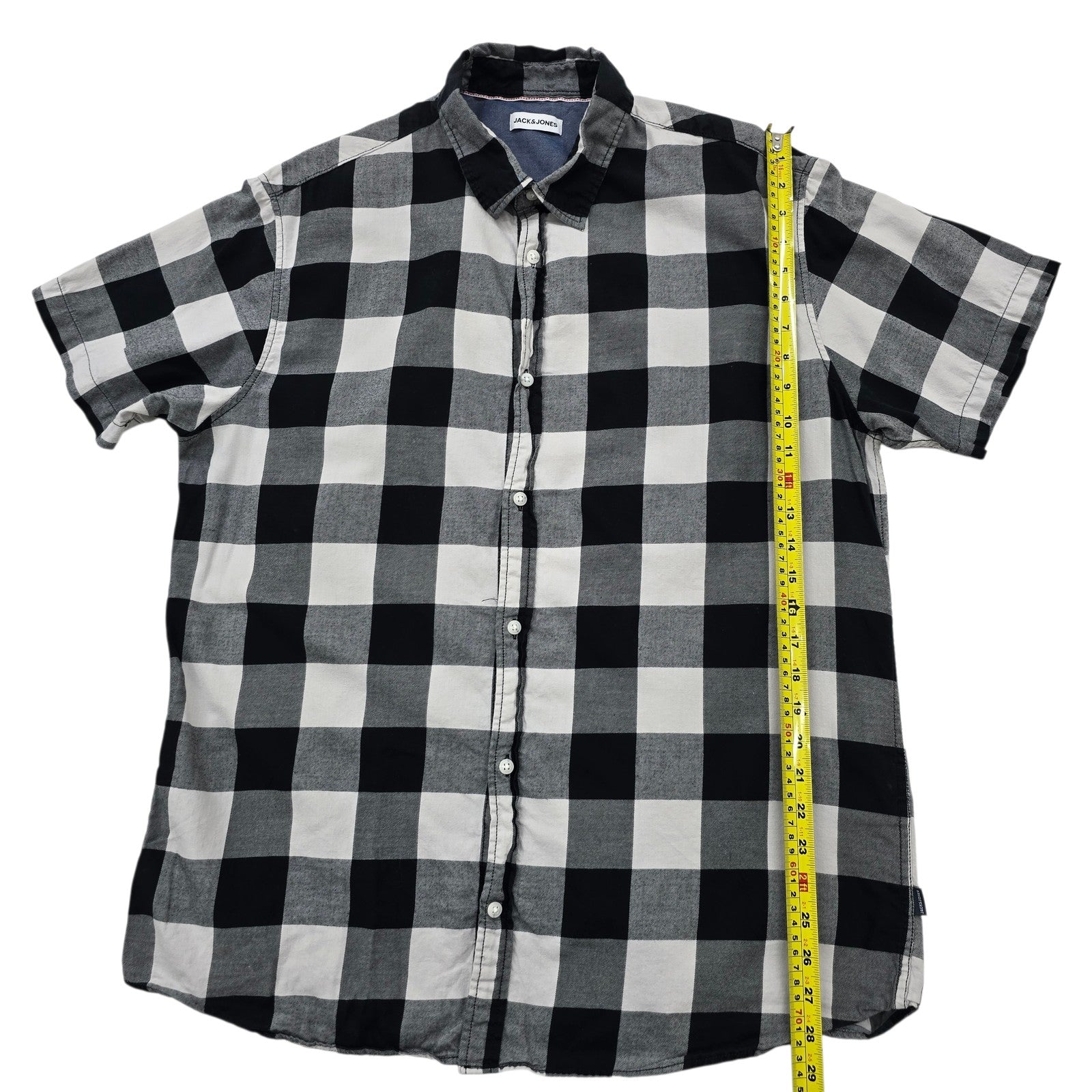 Jack & Jones Men Black Shirt size XXL product image 8