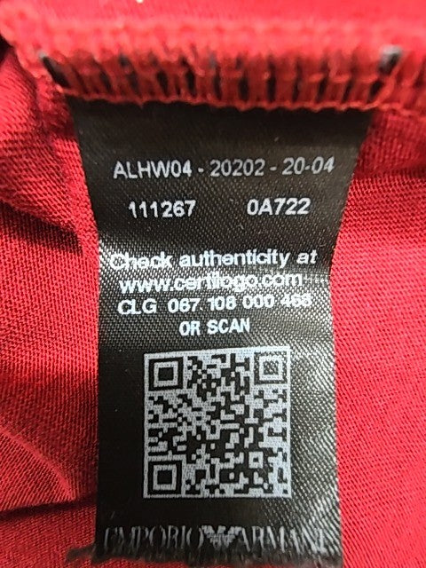 Emporio Armani Men Red T-Shirt size L product image 5
