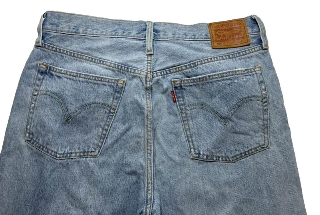 Levi Strauss & Co Men's Light Blue Vintage Denim Jeans Straight Leg Size 30