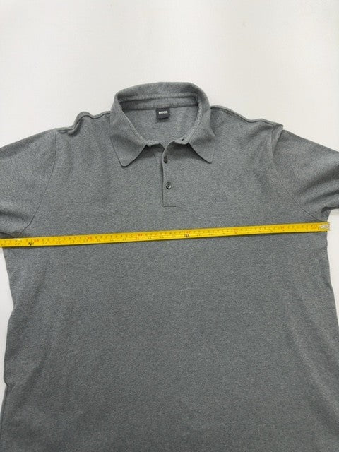 BOSS Men Gray Polo Shirt size XXXL product image 7