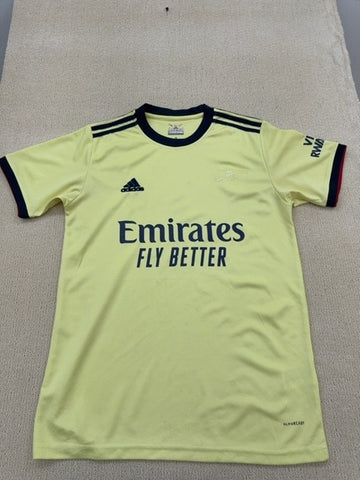 Adidas Arsenal 23/24 Away Jersey XL Yellow Men's Slim AEROREADY HR6927