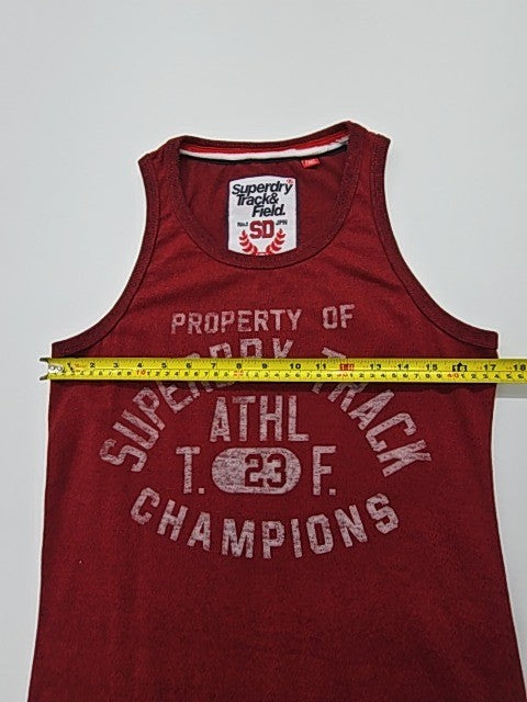 Superdry Boys Red Tank Top size M product image 6