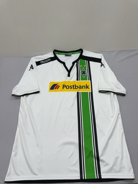 Kappa Borussia Mönchengladbach White Striped Football Shirt XXL Unisex
