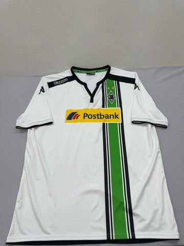 Kappa Borussia Mönchengladbach White Striped Football Shirt XXL Unisex