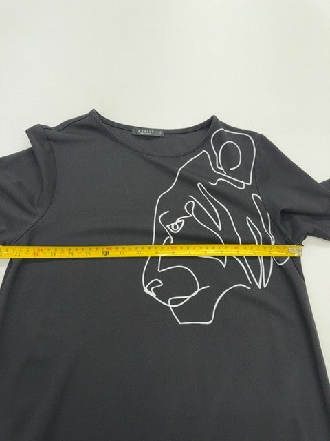 Artistic Haul Women Black Dress size S product image 6