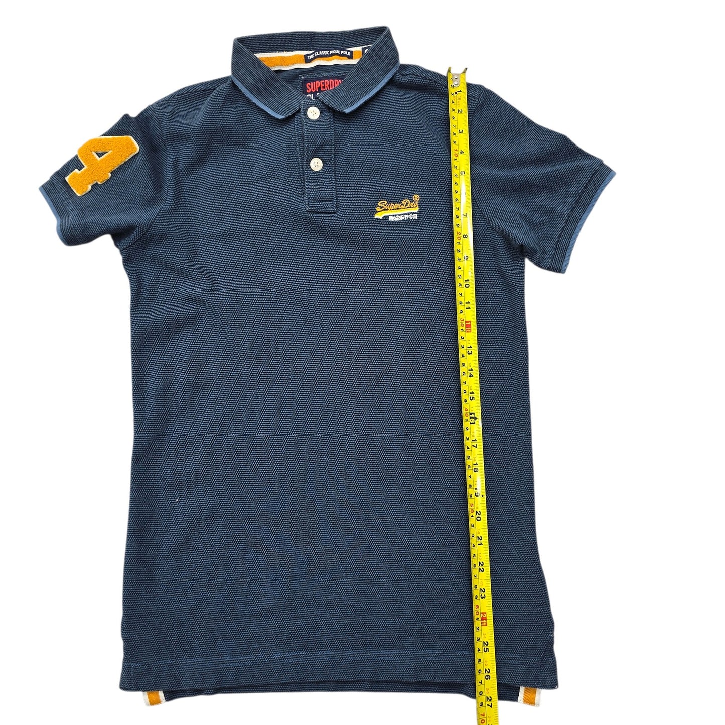 Superdry Men Navy Polo Shirt size S product image 8