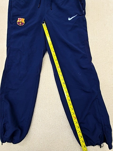 Nike Men's Navy FC Barcelona Strike Track Pants Size M
