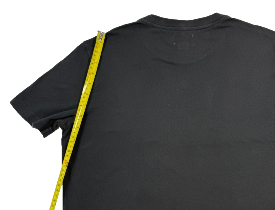 Energize Men's Black The Return Of Energieman Graphic Crewneck T-Shirt Size L