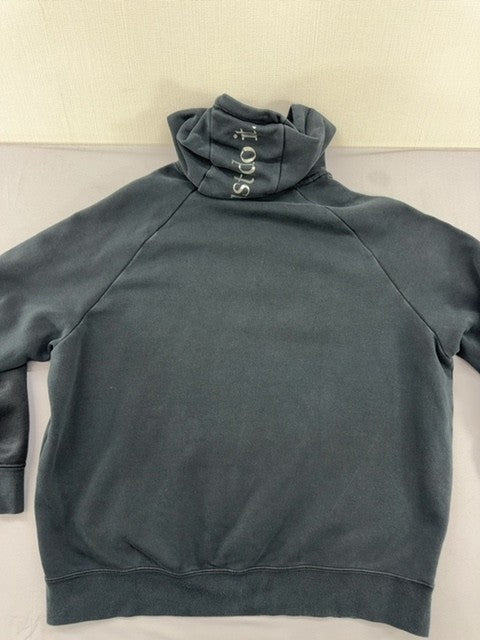 Nike Pullover Fleece Hoodie Grey M Unisex Adult Cotton/Poly