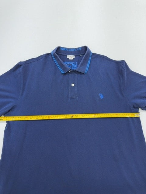 U.S. Polo Assn Men Blue Polo Shirt size XXXL product image 7