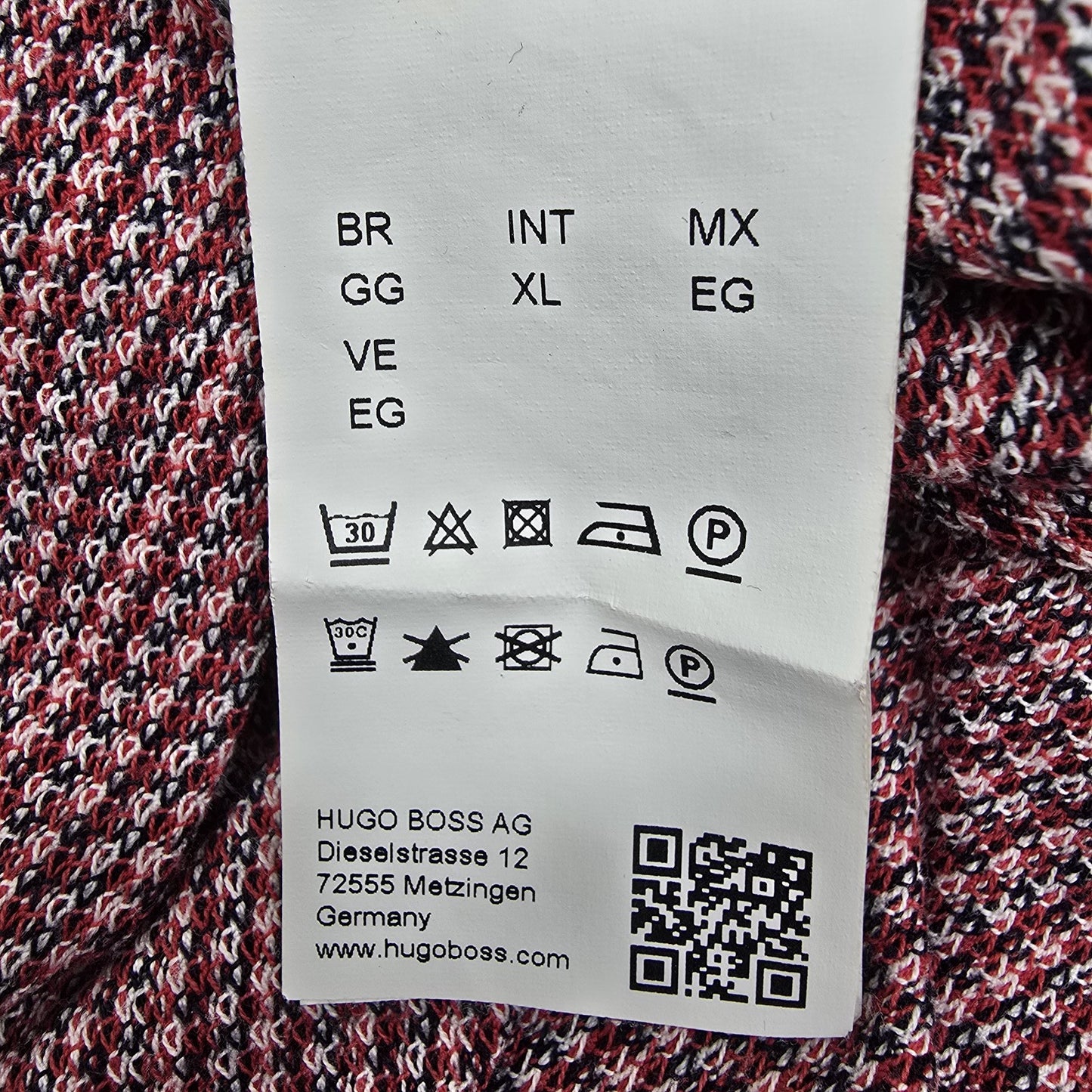 Hugo Boss Men Red Polo Shirt size XL product image 4