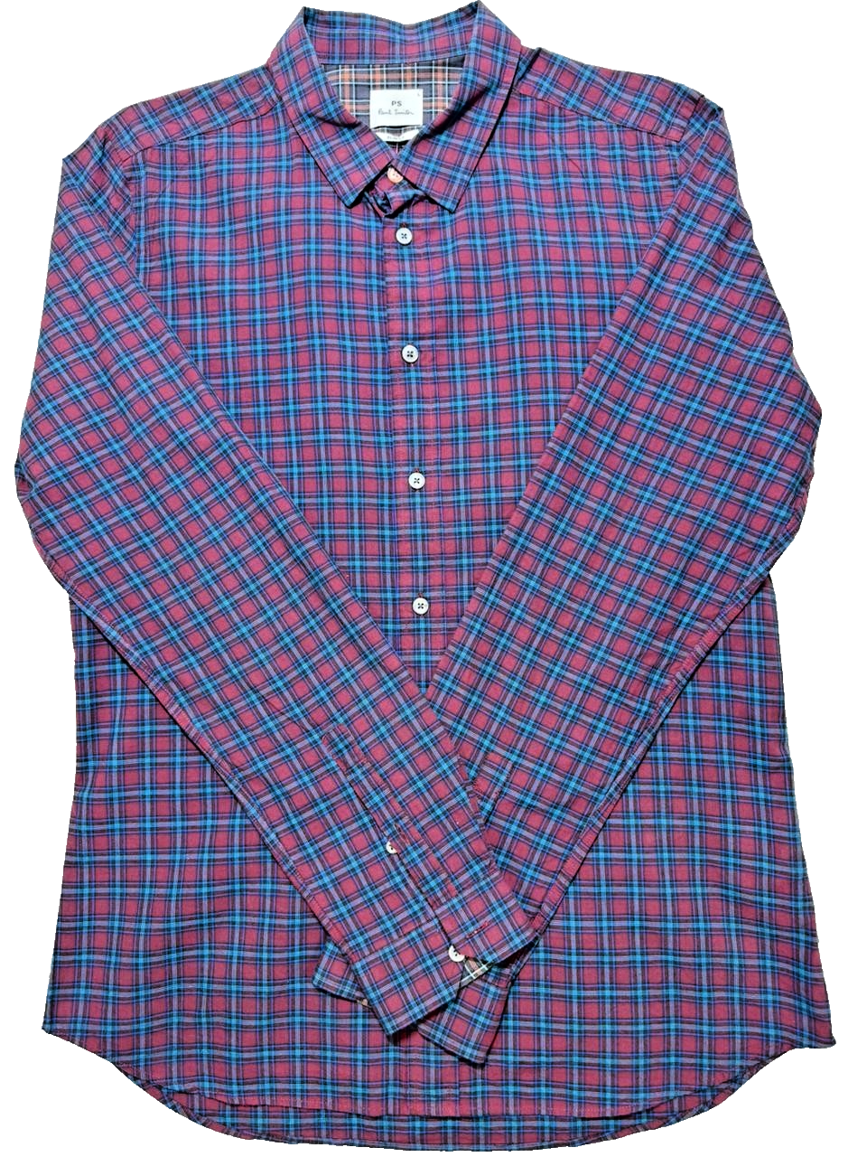 Paul Smith Checkered Shirt For Men - Size L