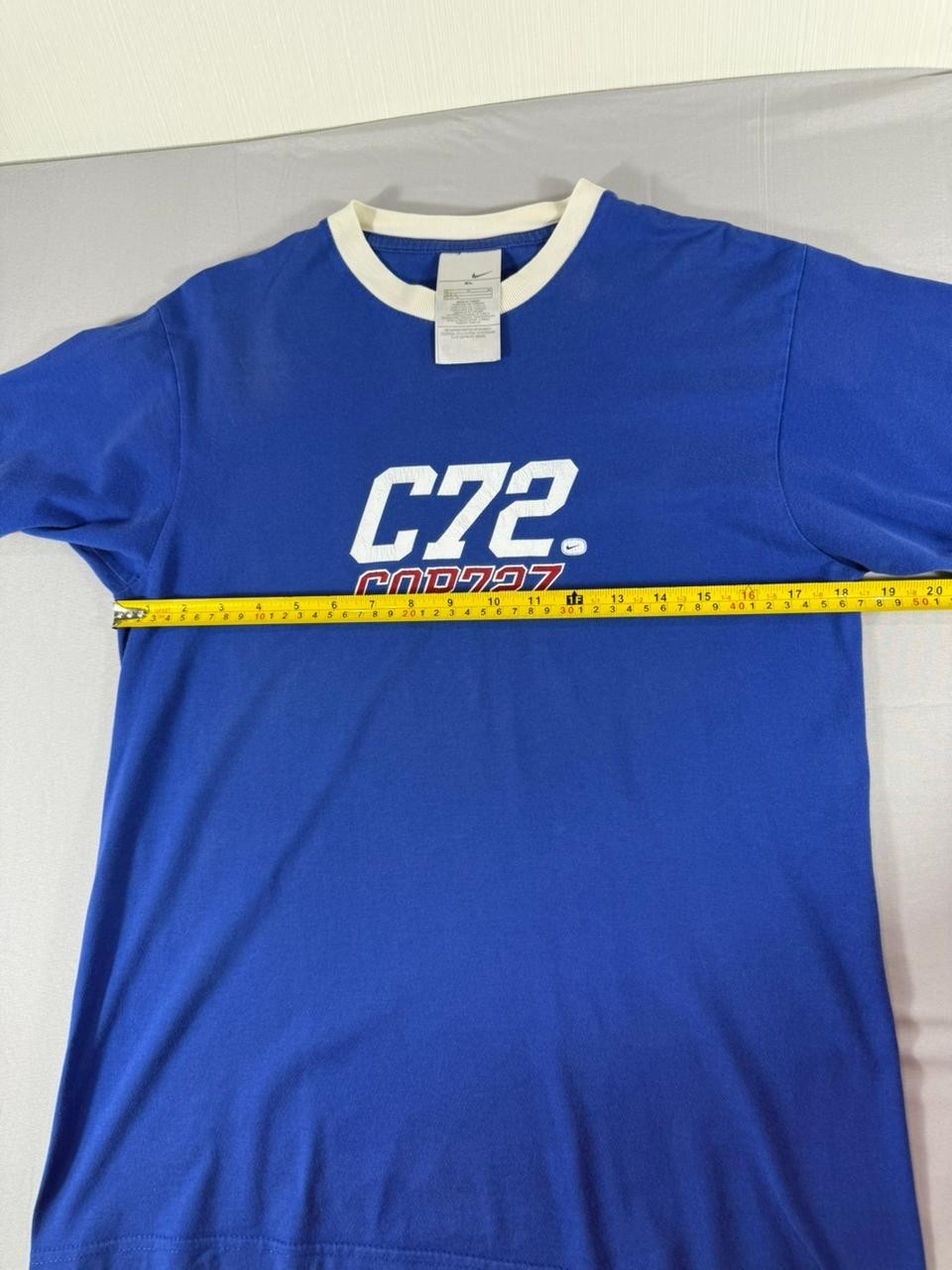 Nike Men's Blue Graphic T-Shirt Size XL C72 COR72Z Crew Neck